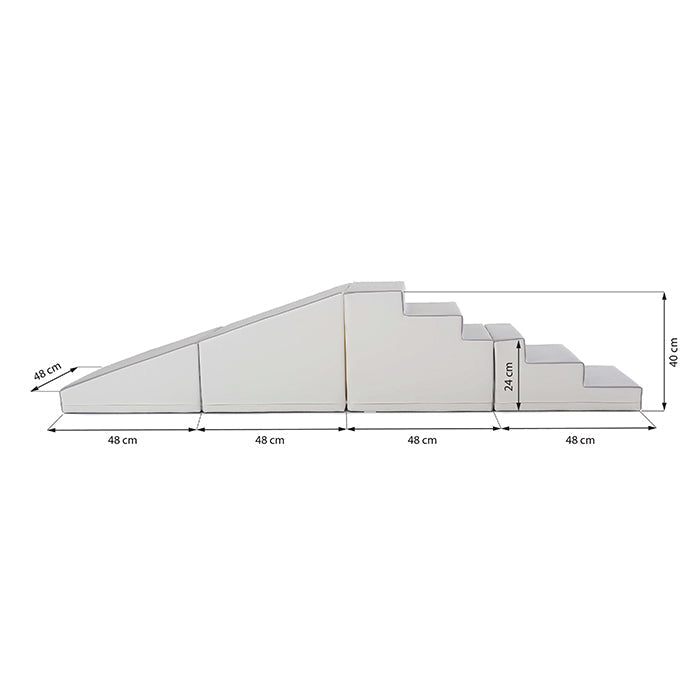 Measurements for IGLU step and slide set