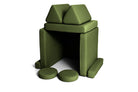 Shappy Play Sofa Ultra Plush Bottle Green