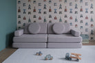 Shappy Play Sofa Ultra Plush Light Grey 